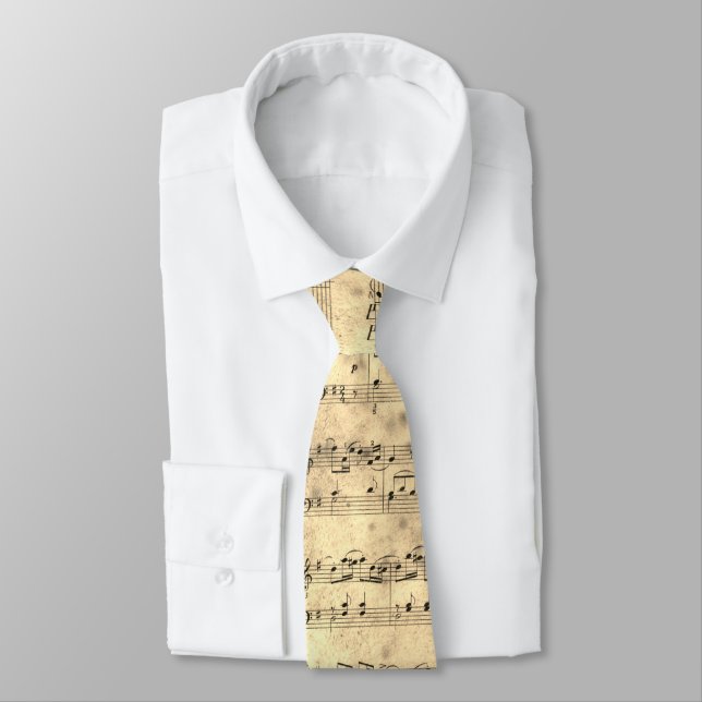 Sheet Music Vintag Krawatte (Gebunden)