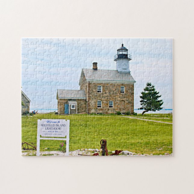 Sheffield Island Lighthouse, Connecticut (Horizontal)