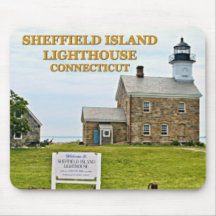Sheffield Island Lighthouse, Connecticut Mousepad