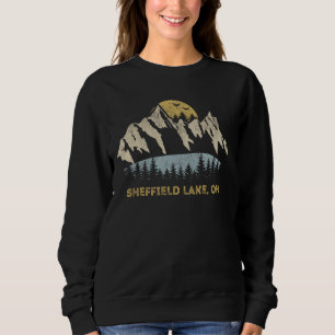 Sheffield Lake Ohio Mountain Sunset Sunrise OH Sweatshirt