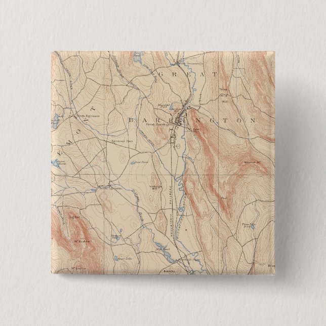 Sheffield, Massachusetts Button (Vorderseite)