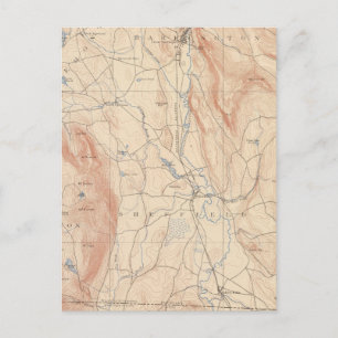 Sheffield, Massachusetts Postkarte