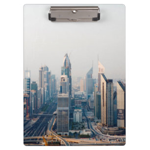 Sheikh-Zayed-Straße Klemmbrett