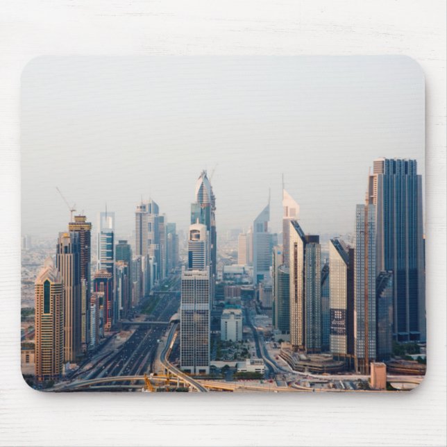 Sheikh-Zayed-Straße Mousepad (Vorne)