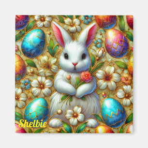 SHELBIE ~ Ostersonne und Eier ~ Magnet