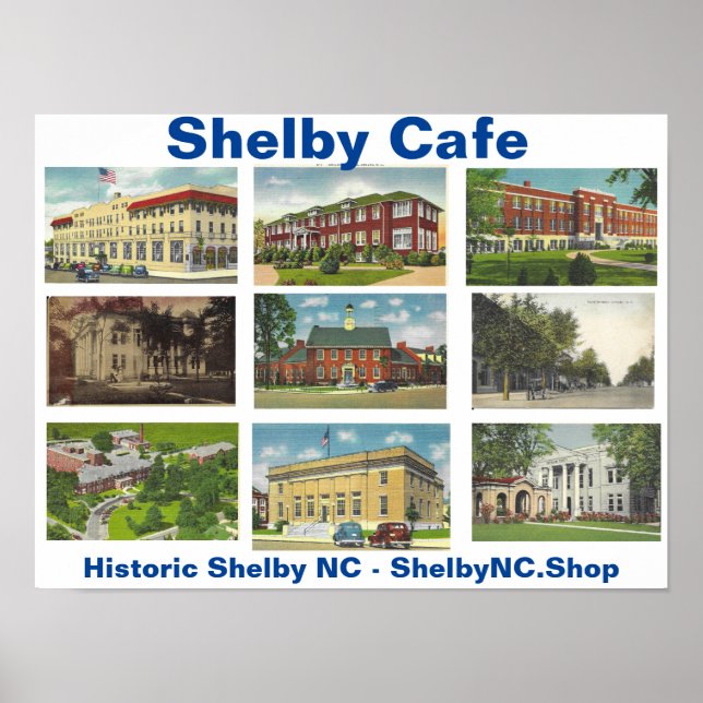 Shelby Cafe Poster (Vorne)