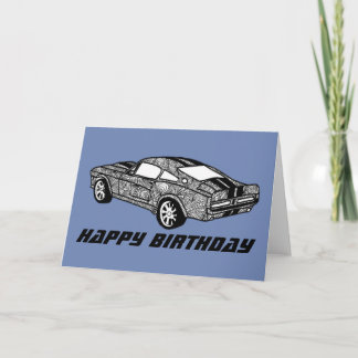 Shelby Mandala Art Birthday Card Karte