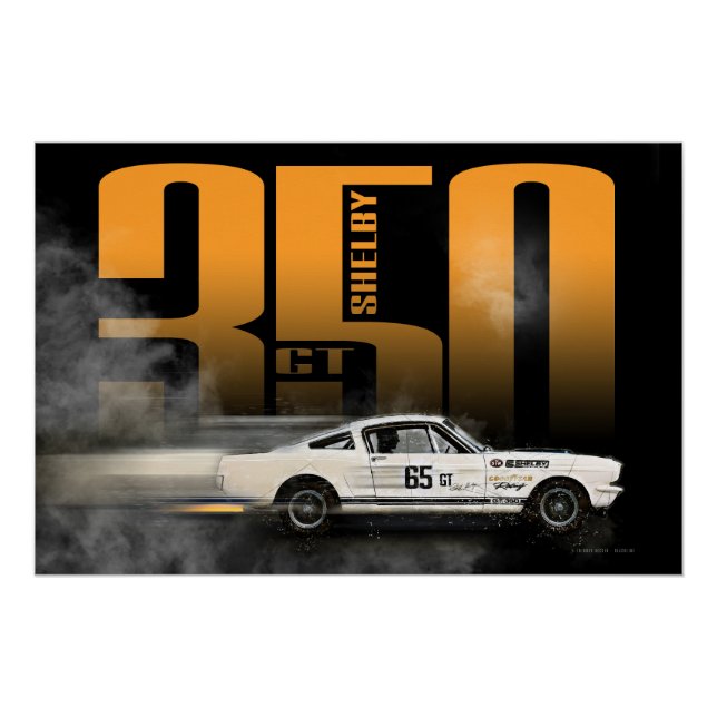 Shelby Mustang 350GT Poster (Vorderseite)