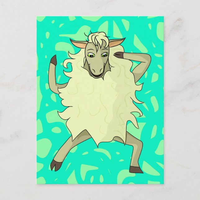 Shelby Sheep Postkarte (Vorderseite)
