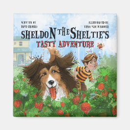 Sheldon die Sheltie Magnet