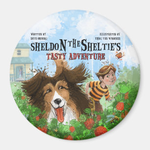 Sheldon die Sheltie Magnet