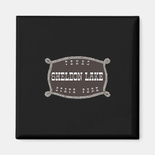 Sheldon Lake State Park Texas Tx Seil Und Lo Cowbo Magnet