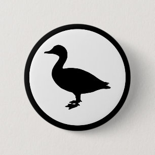 Sheldrake Duck Button