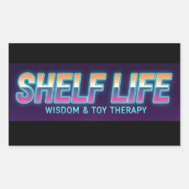 Shelf Life Logo 2 Aufkleber