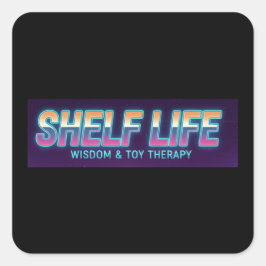 Shelf Life Logo 2 Aufkleber