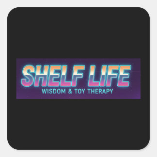 Shelf Life Logo 2 Aufkleber