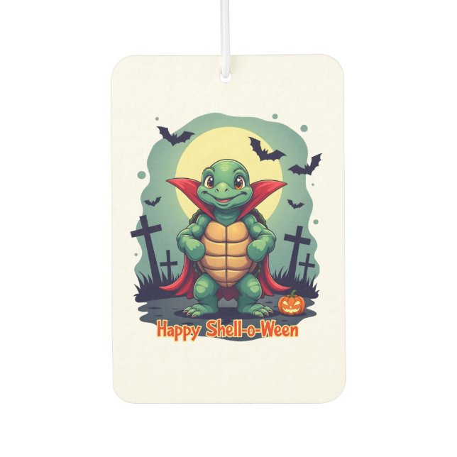 Shell-o-Ween Turtle Autolufterfrischer (Vorderseite)