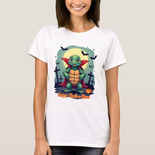 Shell-o-Ween Turtle T-Shirt (Vorderseite)