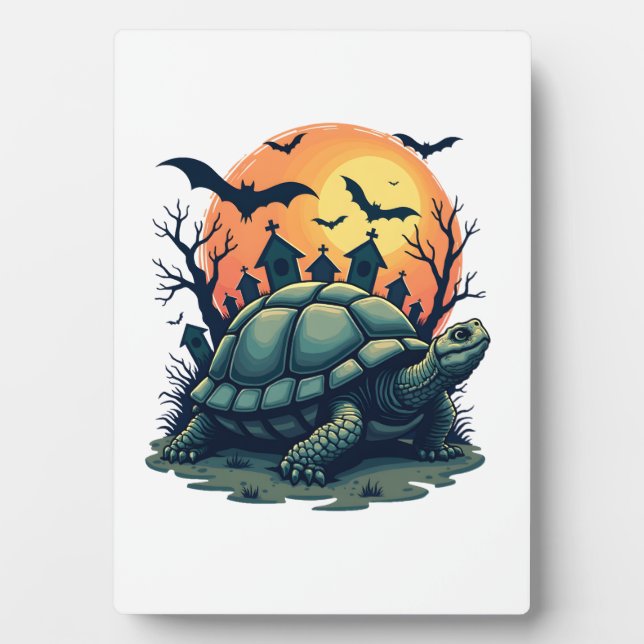Shell of Screams Turtle Fotoplatte (Vorderseite)