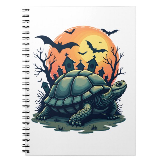 Shell of Screams Turtle Notizblock (Vorderseite)