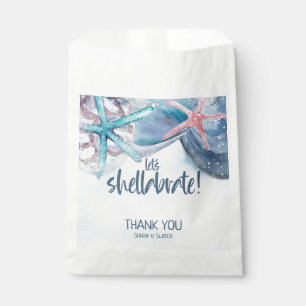 Shellabration   Strand Muscheln Danke Geschenktütchen