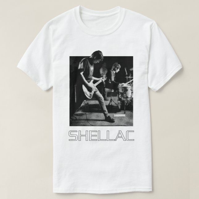 SHELLAC E T-Shirt (Design vorne)
