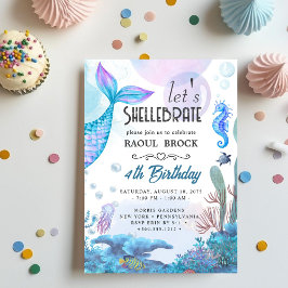 Shellebrate Geburtstag Einladung