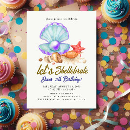 Shellebrate Geburtstag Einladung