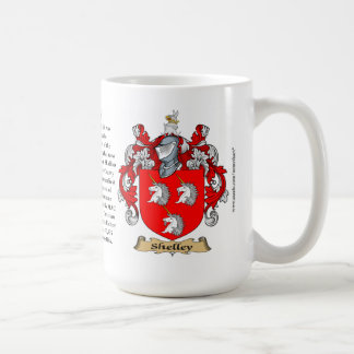 Shelley, der Ursprung, die Bedeutung und das Kaffeetasse