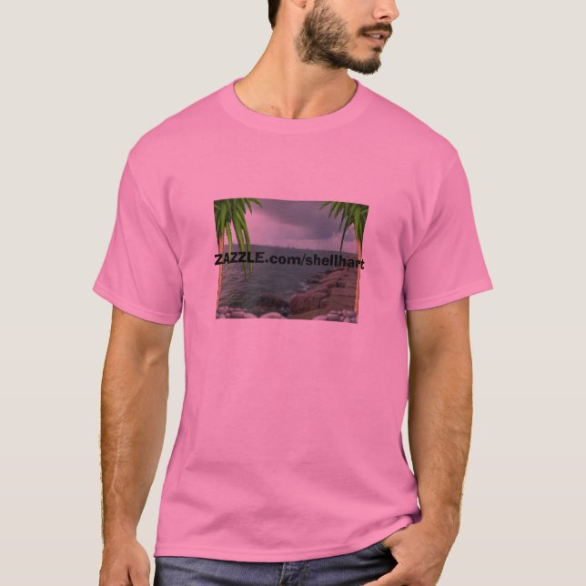 shellspima11173537-0001, ZAZZLE.com/shellhart T-Shirt (Vorderseite)