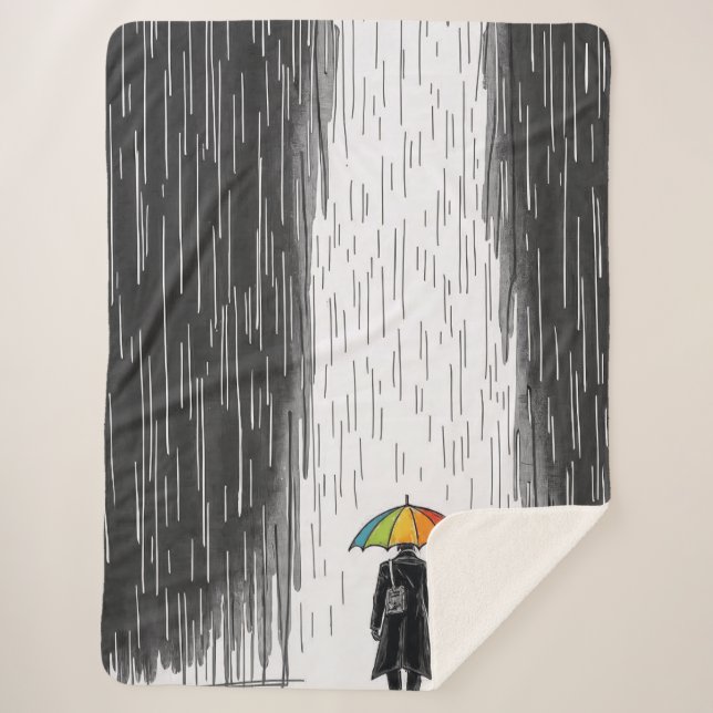 “Shelter in Color” Sherpadecke (Vorderseite)