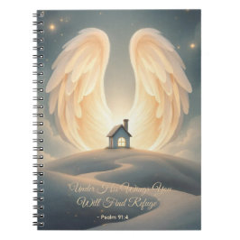 Sheltering Wings - Christian Prayer & Hope Journal Notizblock