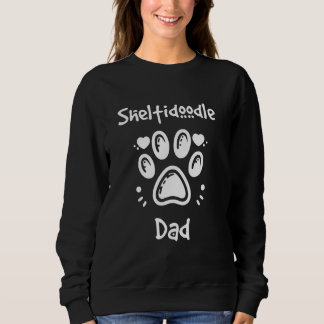Sheltidoodle Vater Poodle Shetland Sheepdog Mischl Sweatshirt