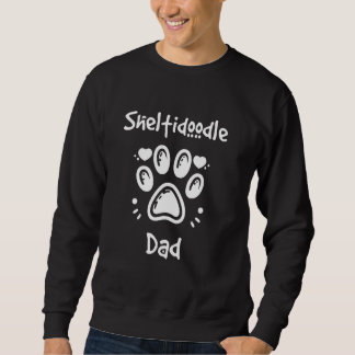 Sheltidoodle Vater Poodle Shetland Sheepdog Mischl Sweatshirt