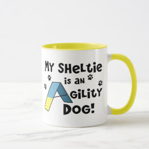 Sheltie Agility-HundeTasse Tasse