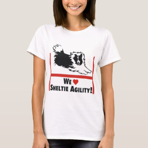 Sheltie Agility-Liebe T-Shirt