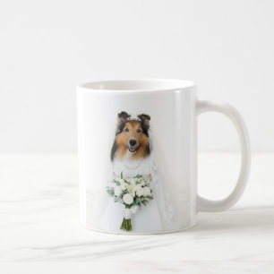 Sheltie Braut Kaffeetasse