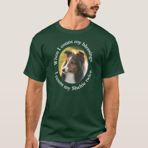 Sheltie, das #2 segnet T-Shirt
