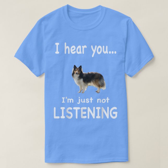 Sheltie DogSheltie T-Shirt (Design vorne)