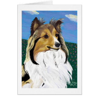 Sheltie Karte