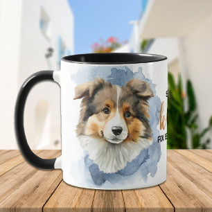 Sheltie Kisses Corriger tout Mug