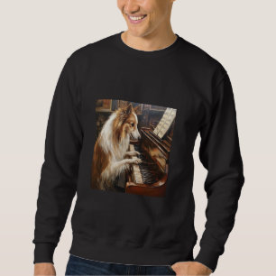 Sheltie-Klaverhund Sweatshirt