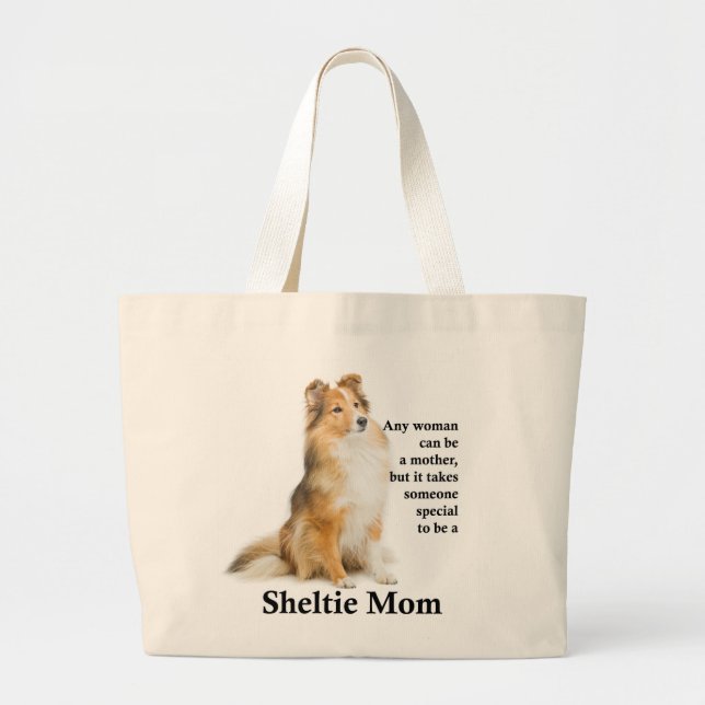 Sheltie Mama Tasche (Vorne)