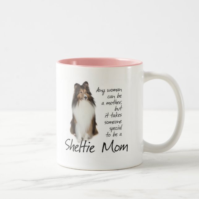 Sheltie Mama Tasse (Rechts)