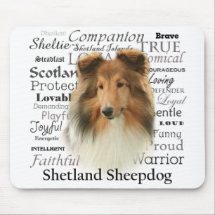 Sheltie-Merkmale-Mauspad Mousepad