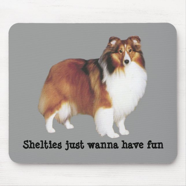 Sheltie Mousepad (Vorne)
