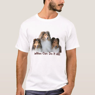 Sheltie peut le faire tout le T-shirt unisexe