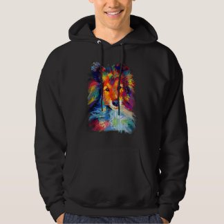 Sheltie Shetland Sheepdog für eine Sheltie-Mutter Hoodie