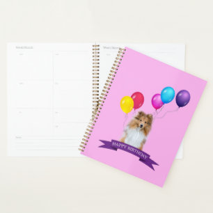 Sheltie Shetland Sheepdog Joyeux cadeau d'annivers