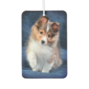 Sheltie Shetland Sheepdog Welppy Air Freshener Autolufterfrischer